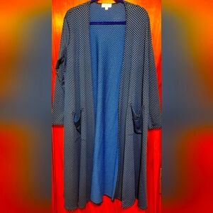 LulaRoe long length cardigan- Size: Large